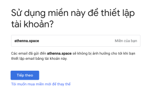 Email theo tên miền